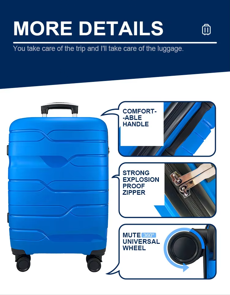 Lightweight Hard Shell Durable Large Capacity Luggage