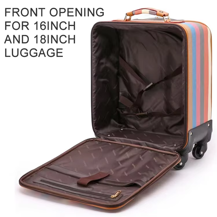 Luxury Waterproof Leather Large Capacity Travel Luggage