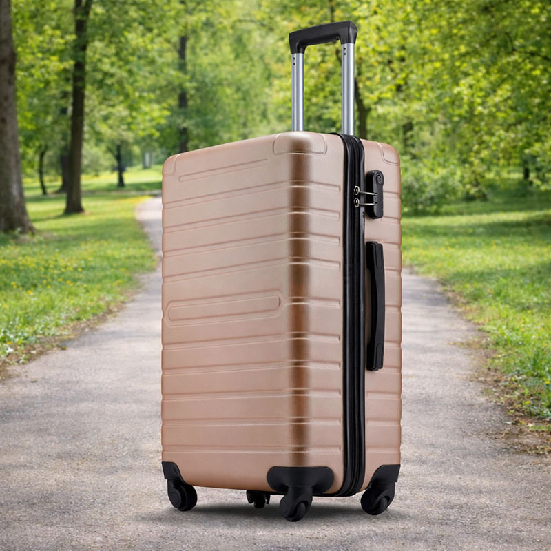 OEM ABS Lightweight 3 Piece Hard Shell Luggage Set for Wholesale & Travel Brands