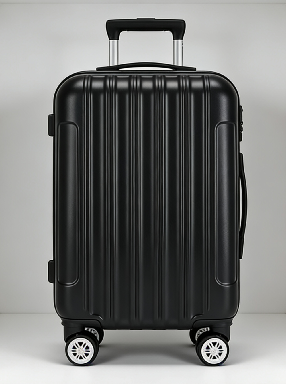 3-Piece Spinner Wheels Durable Expandable Hard Shell Luggage Set