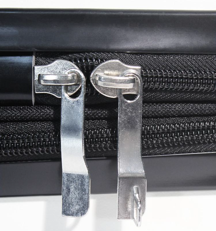 2-Piece Glossy Travel Suitcase Set lightweight trolley case