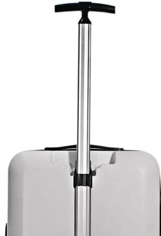 2-Piece Glossy Travel Suitcase Set lightweight trolley case