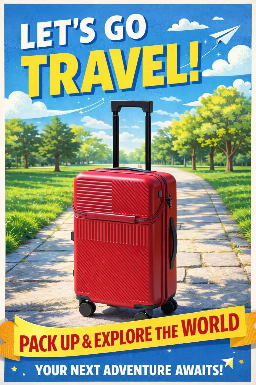 Lightweight Expandable Travel Suitcase Hard Shell Luggage