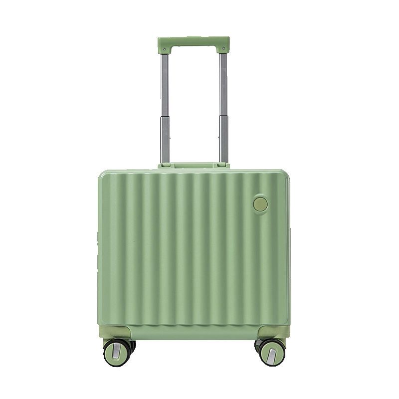 Aluminum Frame Hard Shell Carry-On luggage with smooth wheels