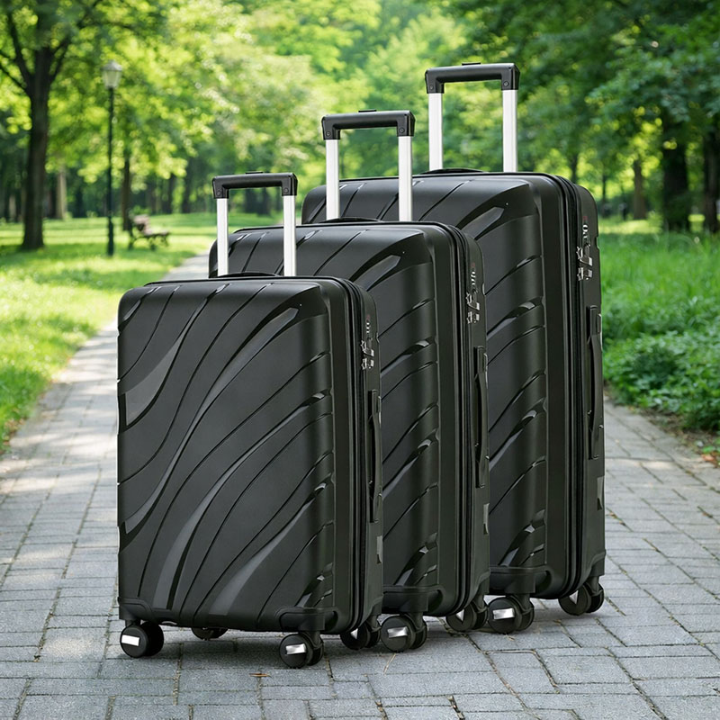4 Spinner Wheels Lightweight Durable Travel Luggage - Wholesale Manufacturer for Small Business | MOQ 100pcs