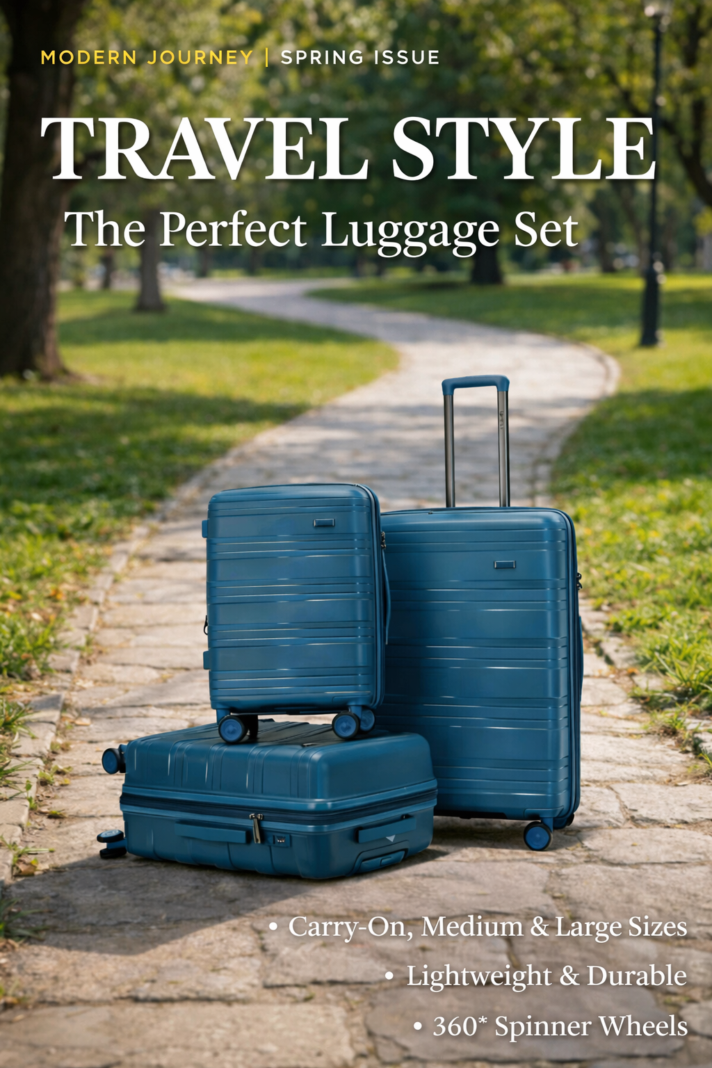 Lightweight Durable Travel Suitcase 3 Piece Set Luggage - Wholesale Manufacturer Direct | MOQ 100pcs | Free Sample Available