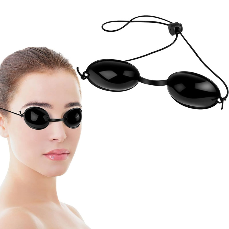 Comfort IPL Laser Goggles Sunbathing Tanning Goggle Beach Adjustable Light Treatment Facial Mask