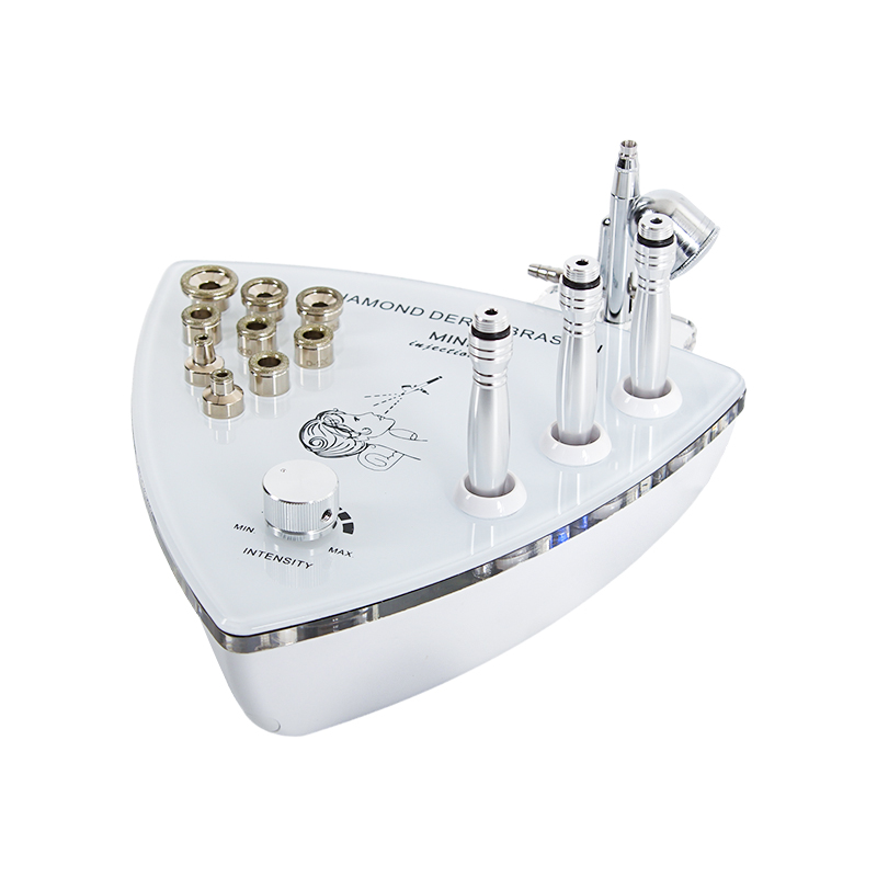 Beauty Star Diamond Microdermabrasion Machine with Spray Gun, Professional Home Use Facial Beauty Salon Equipment Strong Suction Power 65-68cmhg