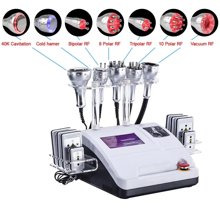 Portable Slimming Machine Fast Radiofrequency Cavitation Fat Reduction Waterproof Lipolaser Blanket Electric Power