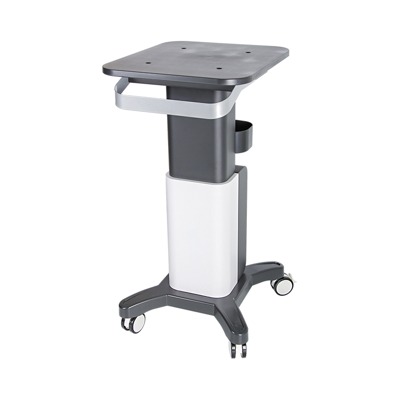 Beauty Salon Furniture Beauty Trolley for Salon Metal Middle Part ABS Metal Salon Trolley with Four Wheels