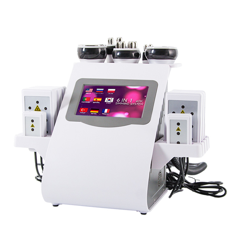 6 in 1 Body Slimming & Sculpting Cavitation Machine Fat Burning & Skin Tightening