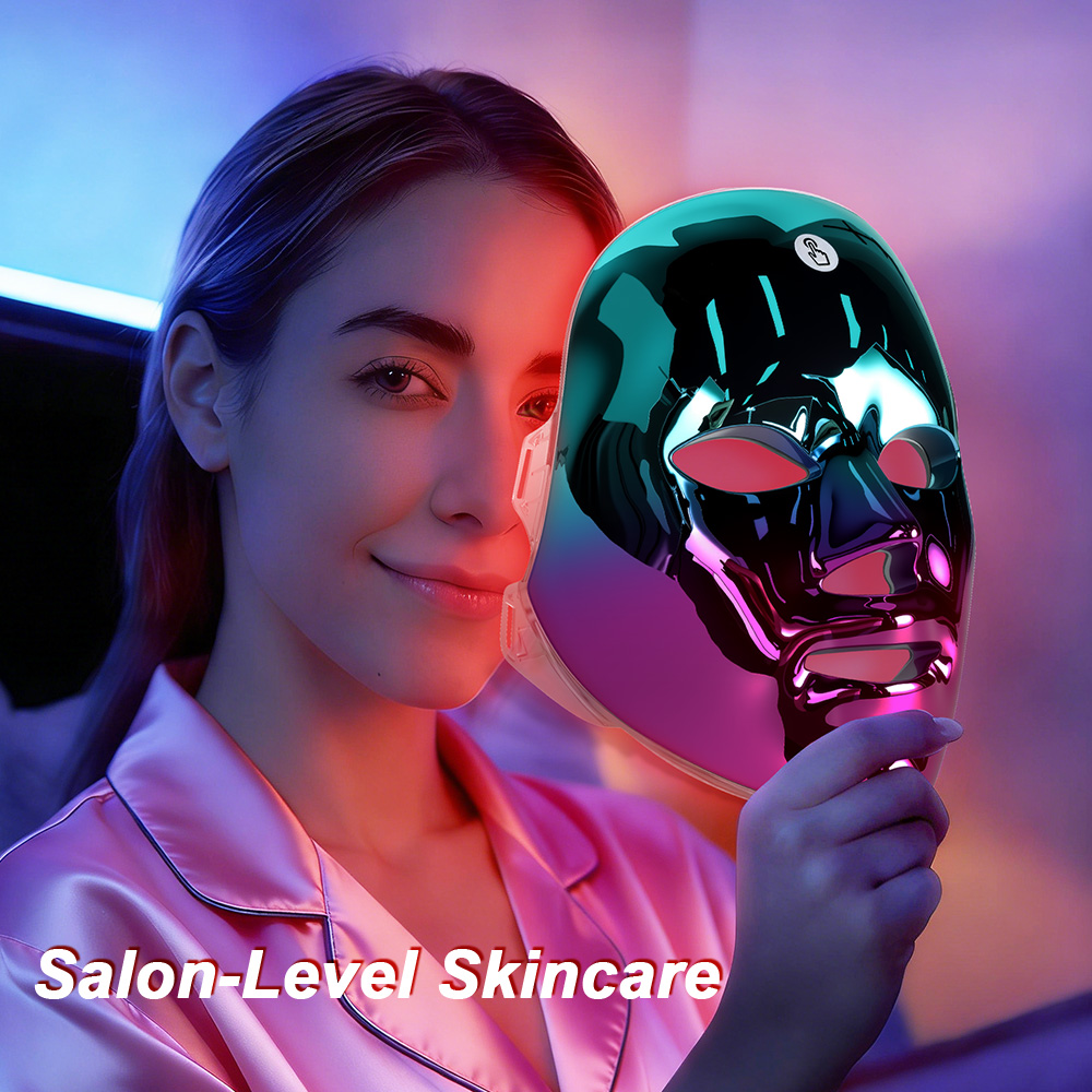 Holographic Beauty Face Mask Cover – Reusable Skincare Spa Shield