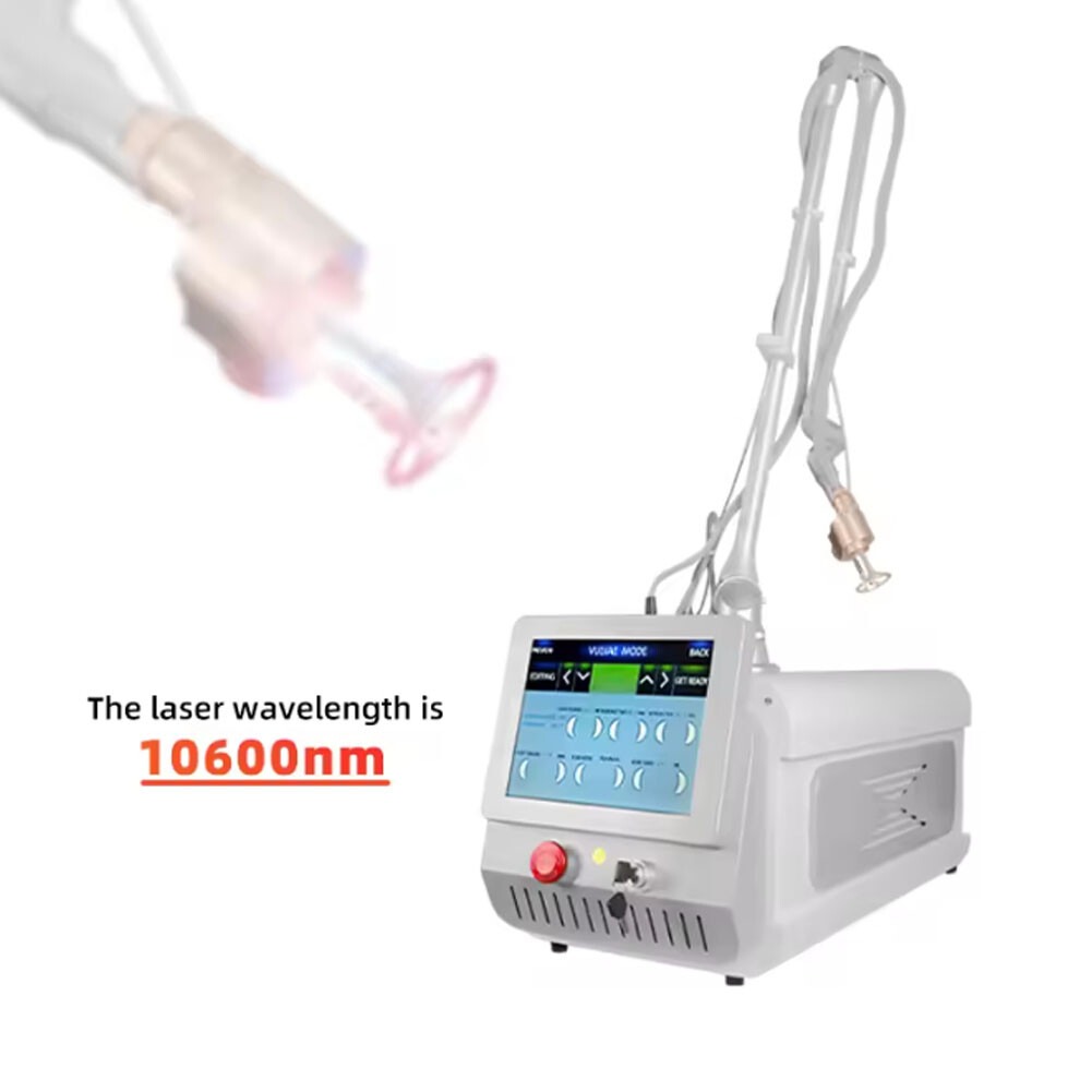 Portable Co2 fractional laser machine co2 laser cutting for vaginal tightening skin resurfacing smooth scar removal