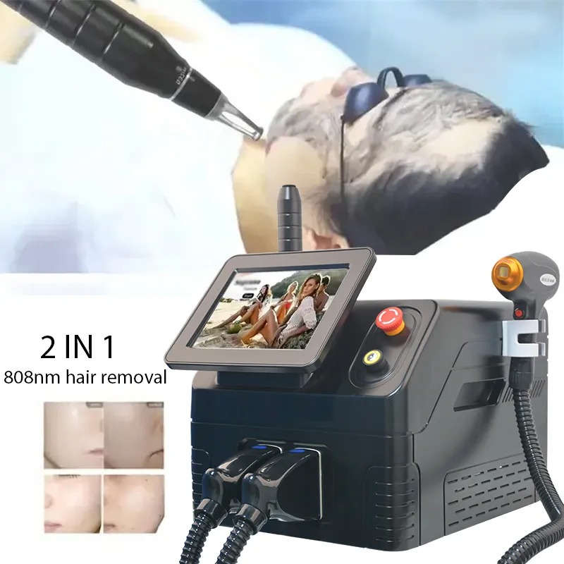 Professional Laser Hair Removal Machine - Advanced Picosecond and 808nm Diode System for Tattoo and Hair Removal