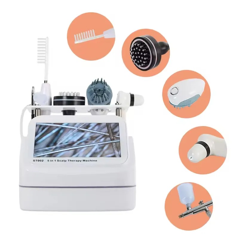 Professional 5-in-1 Scalp Analysis & Hair Regrowth Therapy Machine