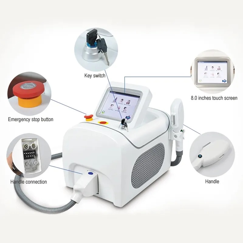 DPL Hair Removal OPT IPL Elight Hair Removal Pigmentation Acne Treatment Machine