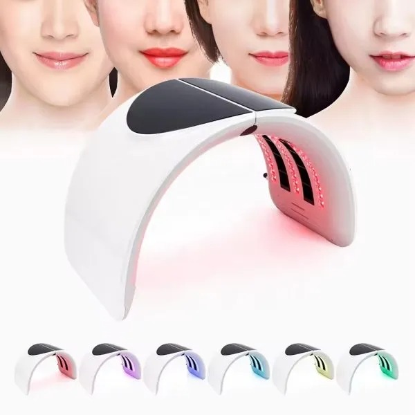 7 Color LED Facial Mask Machine - Photon Therapy for Skin Rejuvenation & Anti-Wrinkle Treatment