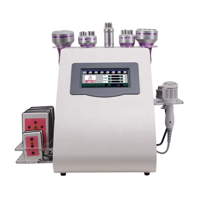 9 Handle in 1 Body Slimming Rf Beauty Machine Body Shaping Face Tite Skin Tightening Equipment