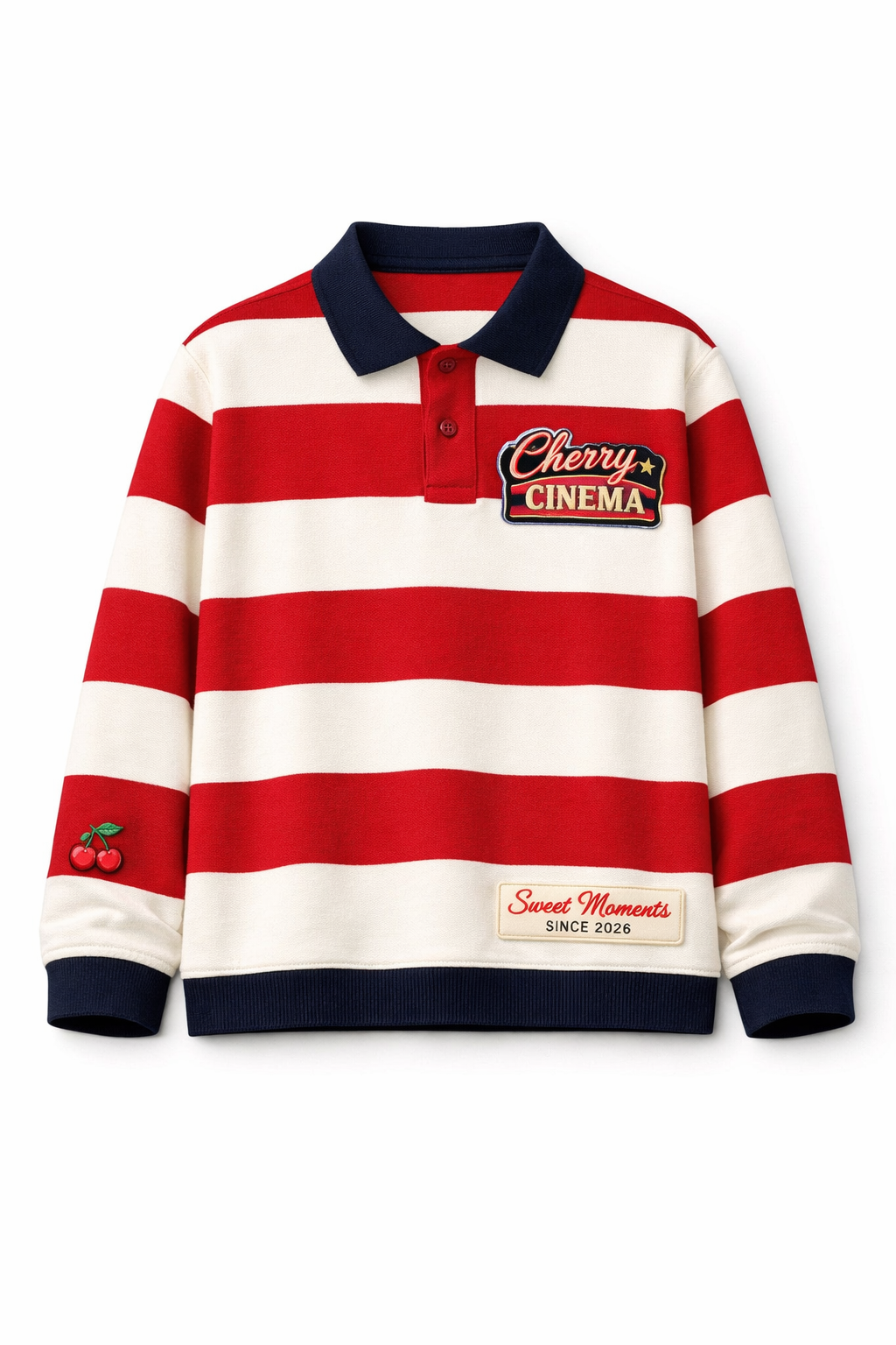 🍒 Cherry Cinema: The Varsity Rhythm of Summer Nights