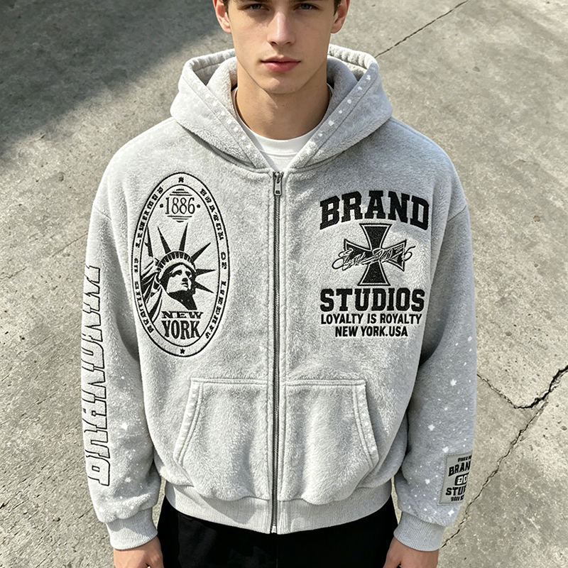 Fleece Full Zip Hoodie