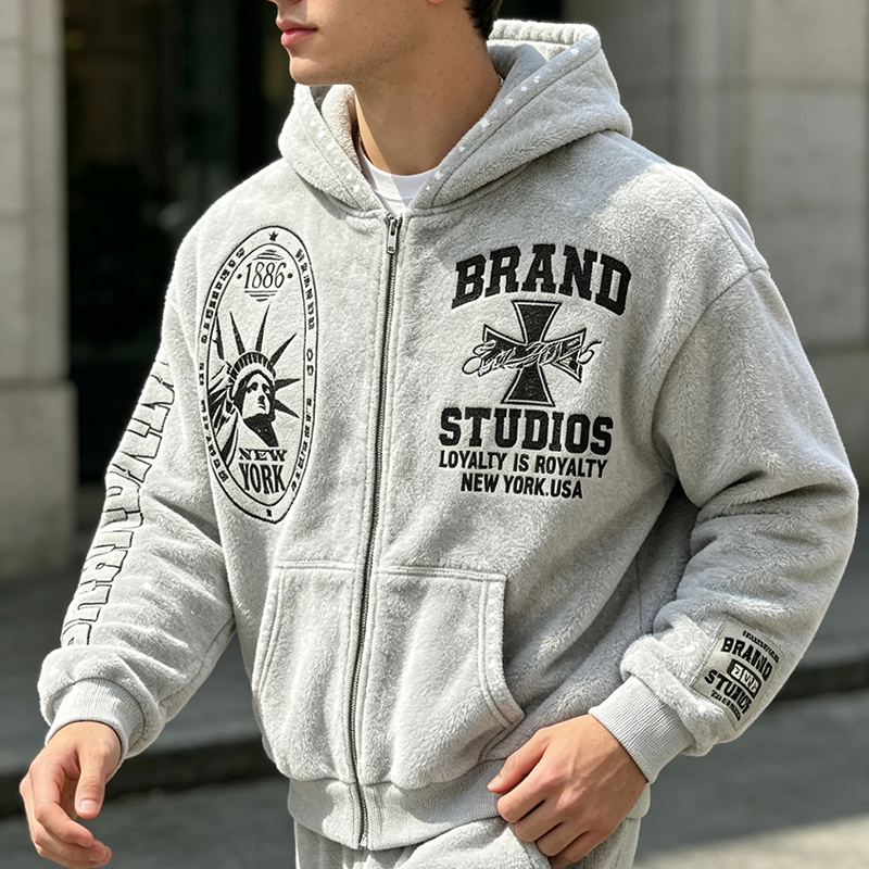 Fleece Full Zip Hoodie