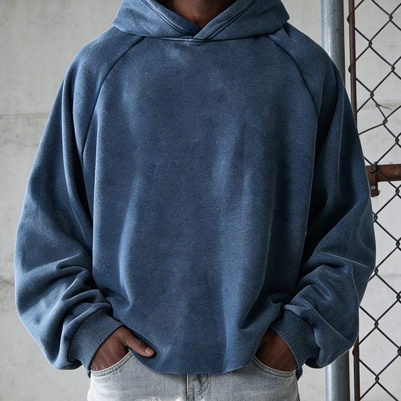 Acid Wash Hoodi