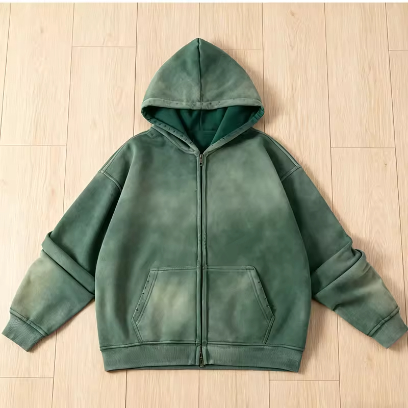 Acid Wash Vintage Hoodie