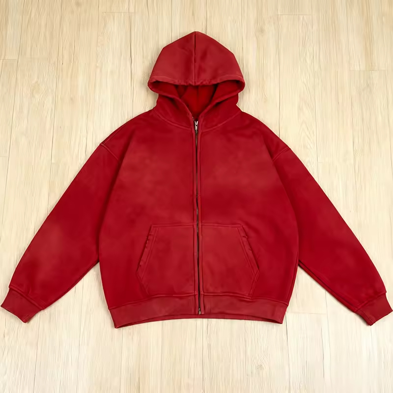 Acid Wash Vintage Hoodie
