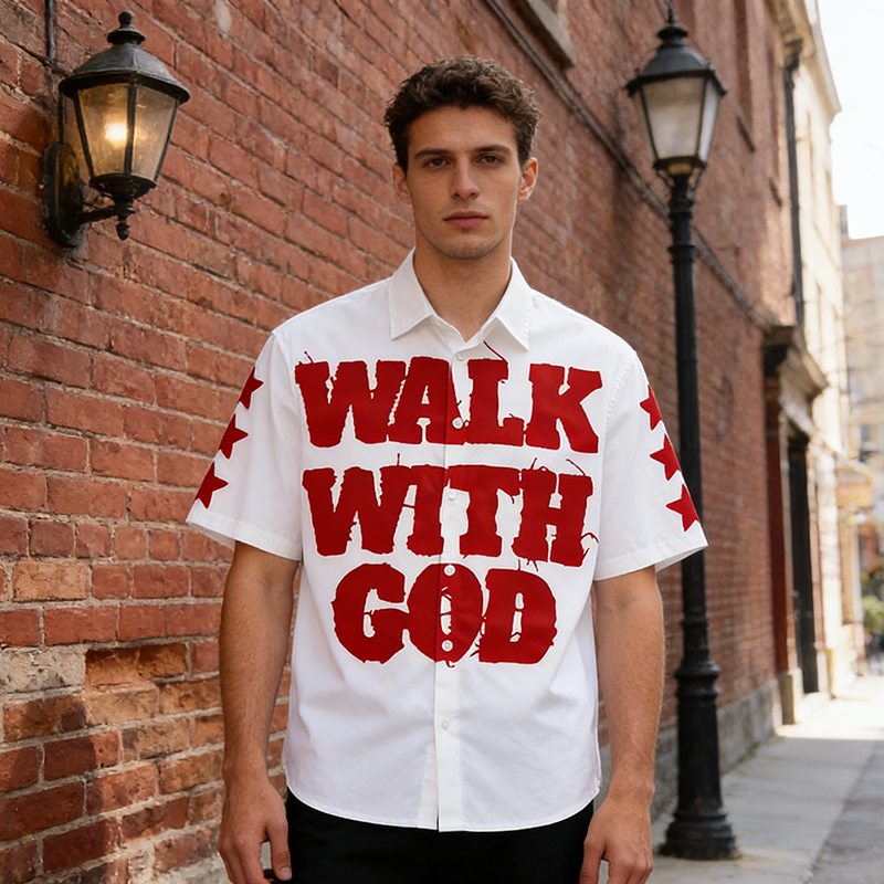 Boxy Cropped Shirts for Men