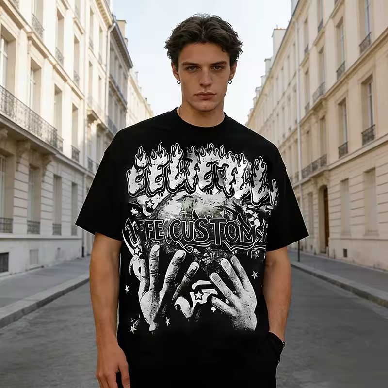 Boxy Fit Street Style T-Shirt