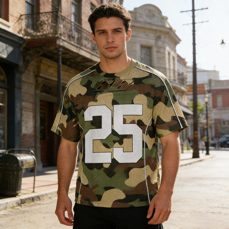 Camouflage Football Jersey