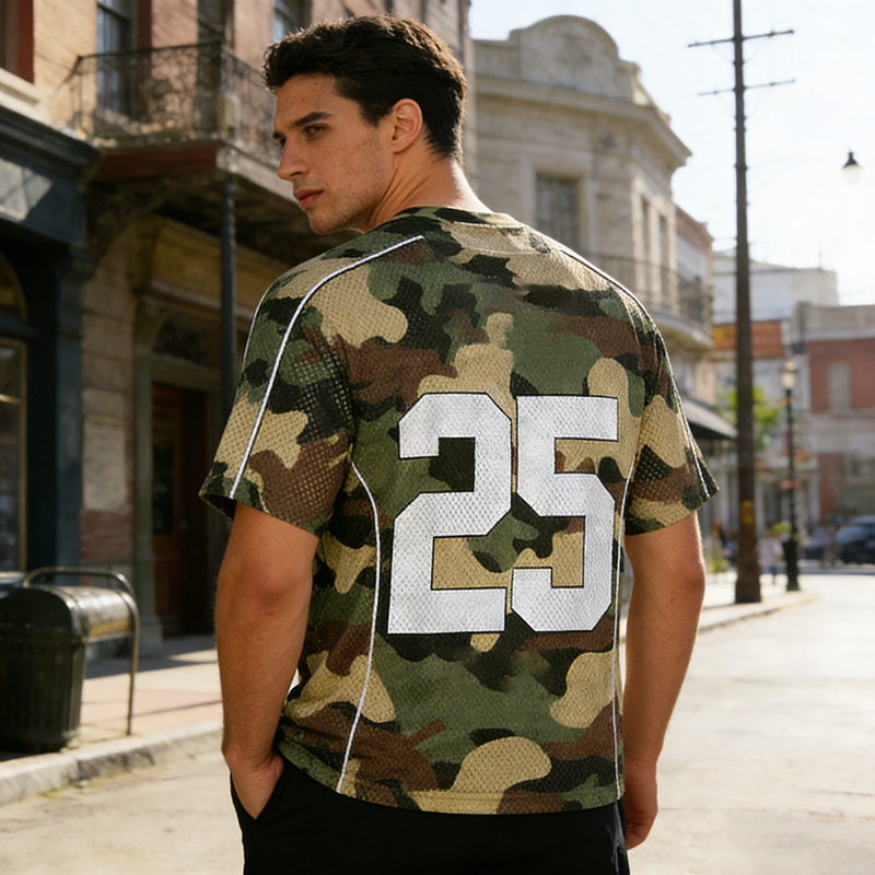 Camouflage Football Jersey