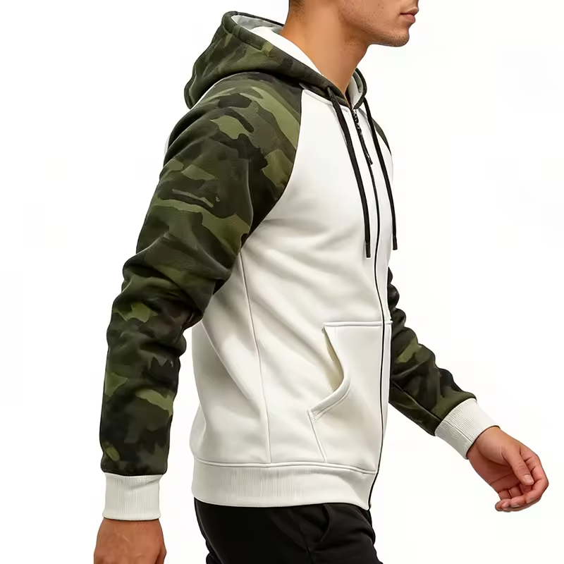 Regular Fit Camouflage Hoodies