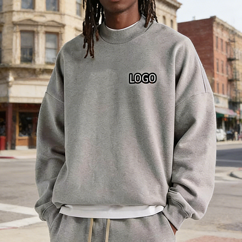 Casual Crewneck Sweatshirt