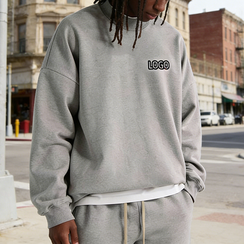 Casual Crewneck Sweatshirt