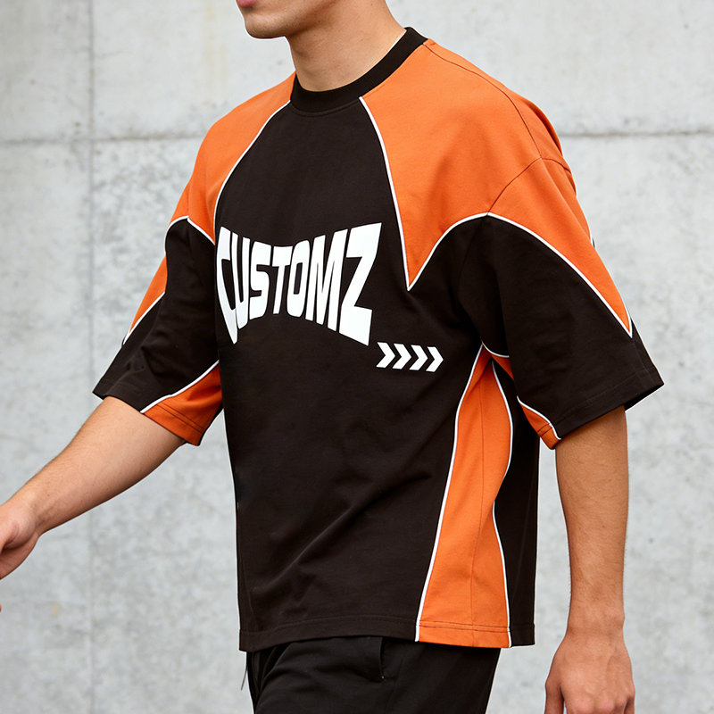 Color Block Casual T Shirt