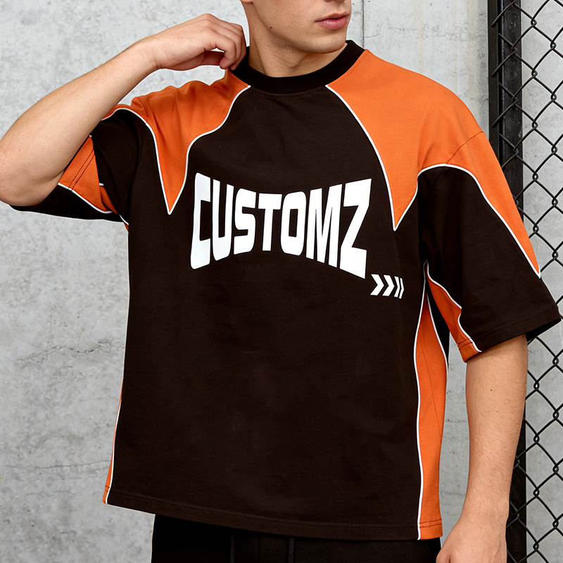 Color Block Casual T Shirt