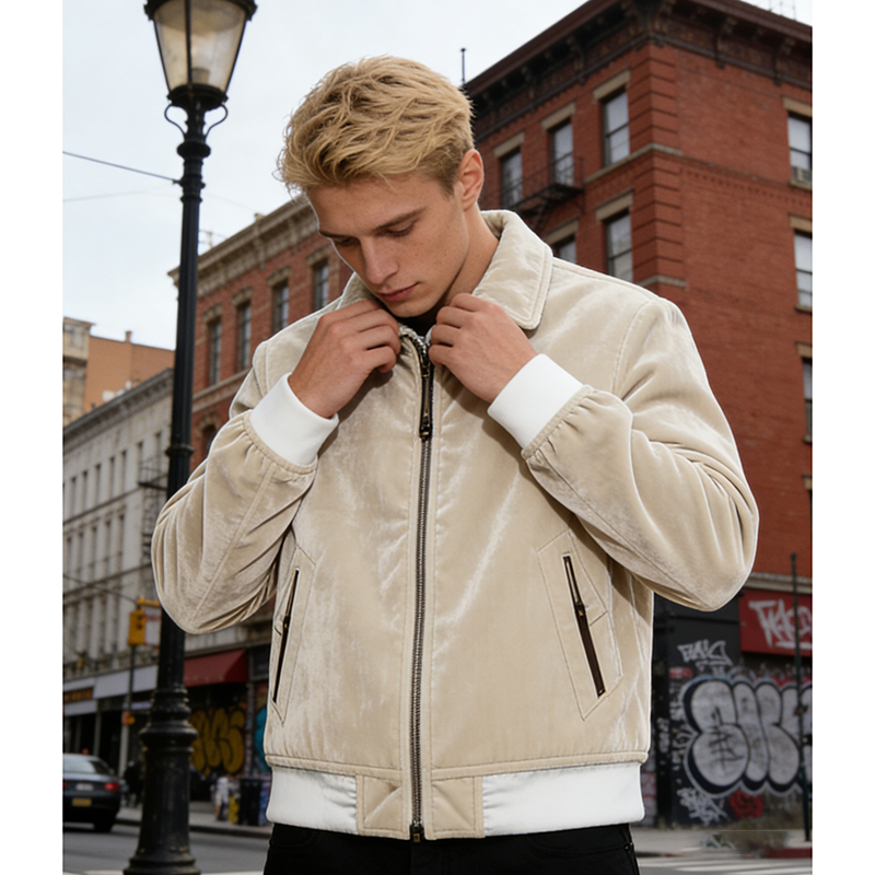 Corduroy Bomber Jacket