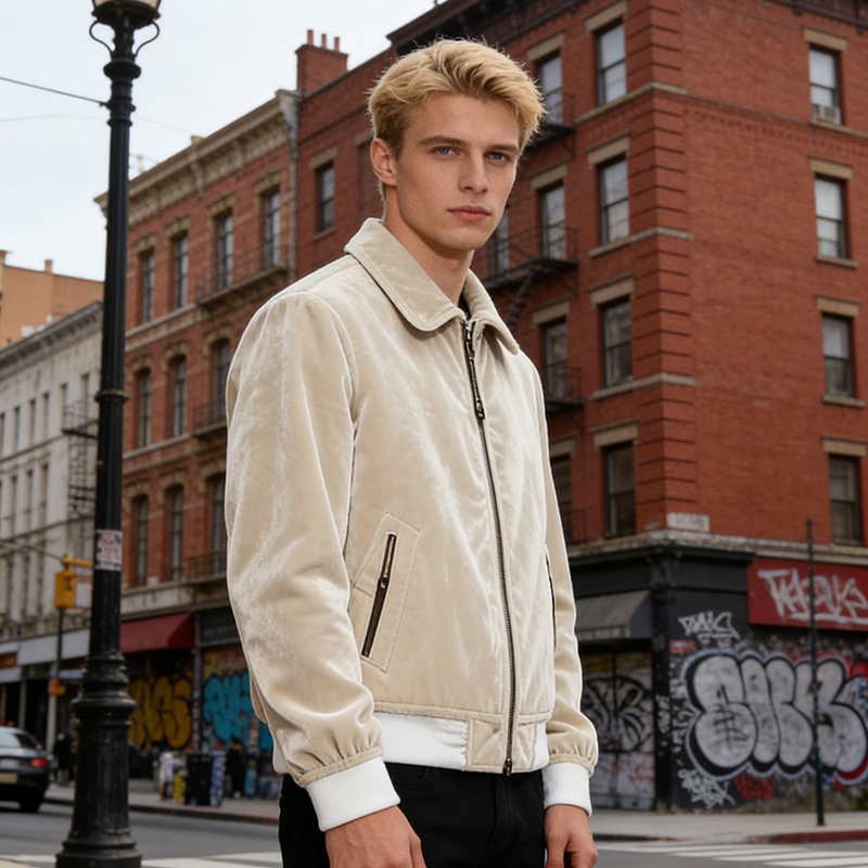 Corduroy Bomber Jacket