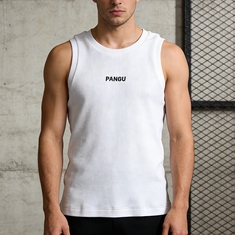 Cotton Sleeveless T Shirt