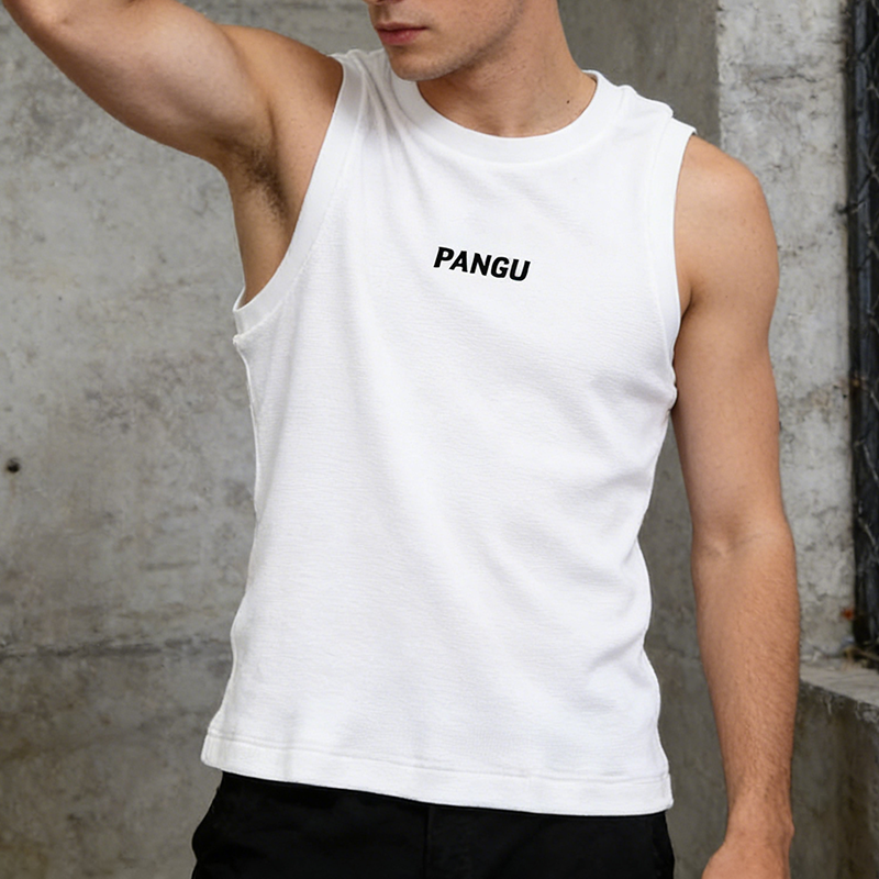 Cotton Sleeveless T Shirt