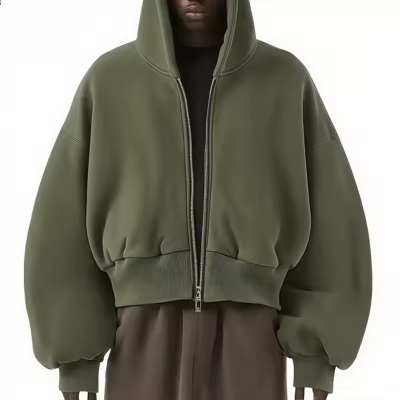 Baggy Casual Oversized Zip Up Hoodie