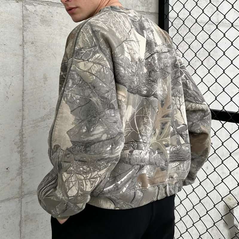 Crewneck Camouflage Sweatshirt