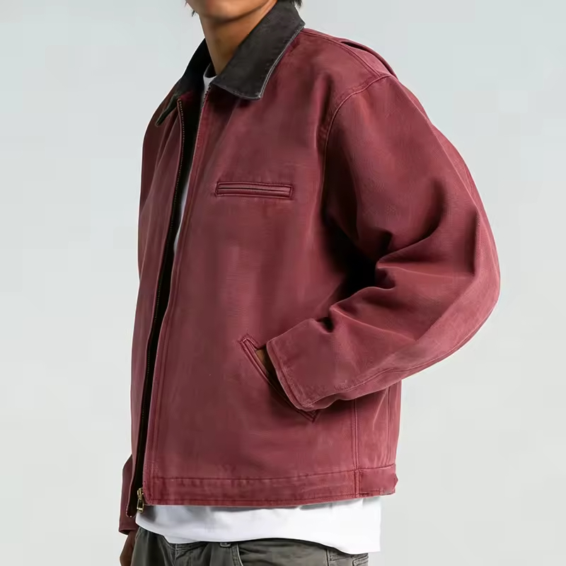 Vintage Distressed Workwear Jacket
