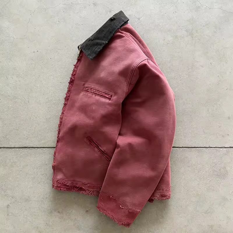 Vintage Distressed Workwear Jacket