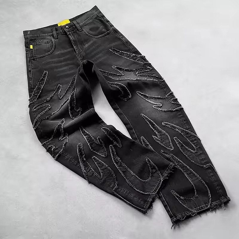 Distressed Baggy Jeans Men