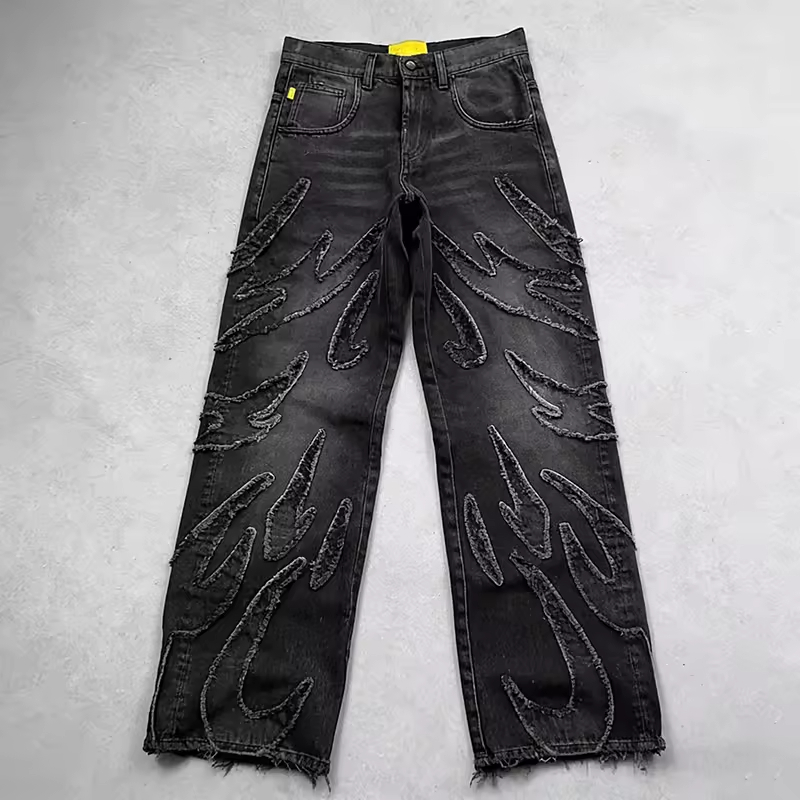 Distressed Baggy Jeans Men