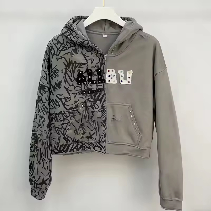 Distressed Vintage Hoodie