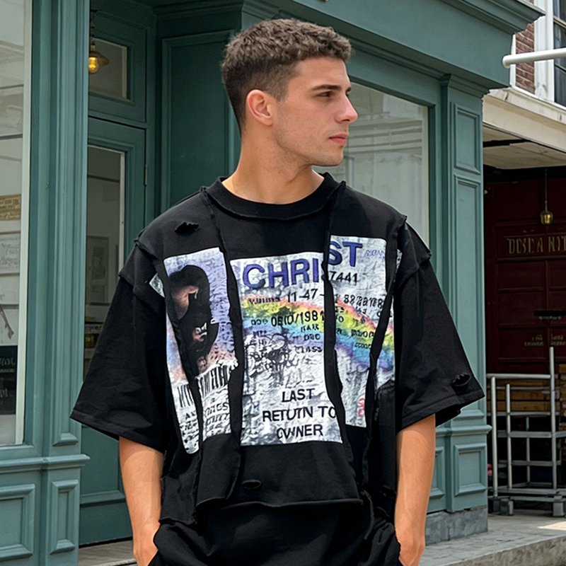 Distressed Washed T-Shirts