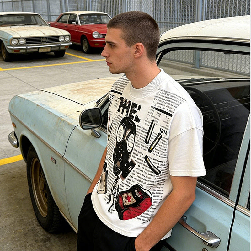 Graphic Boxy Fit T-Shirt